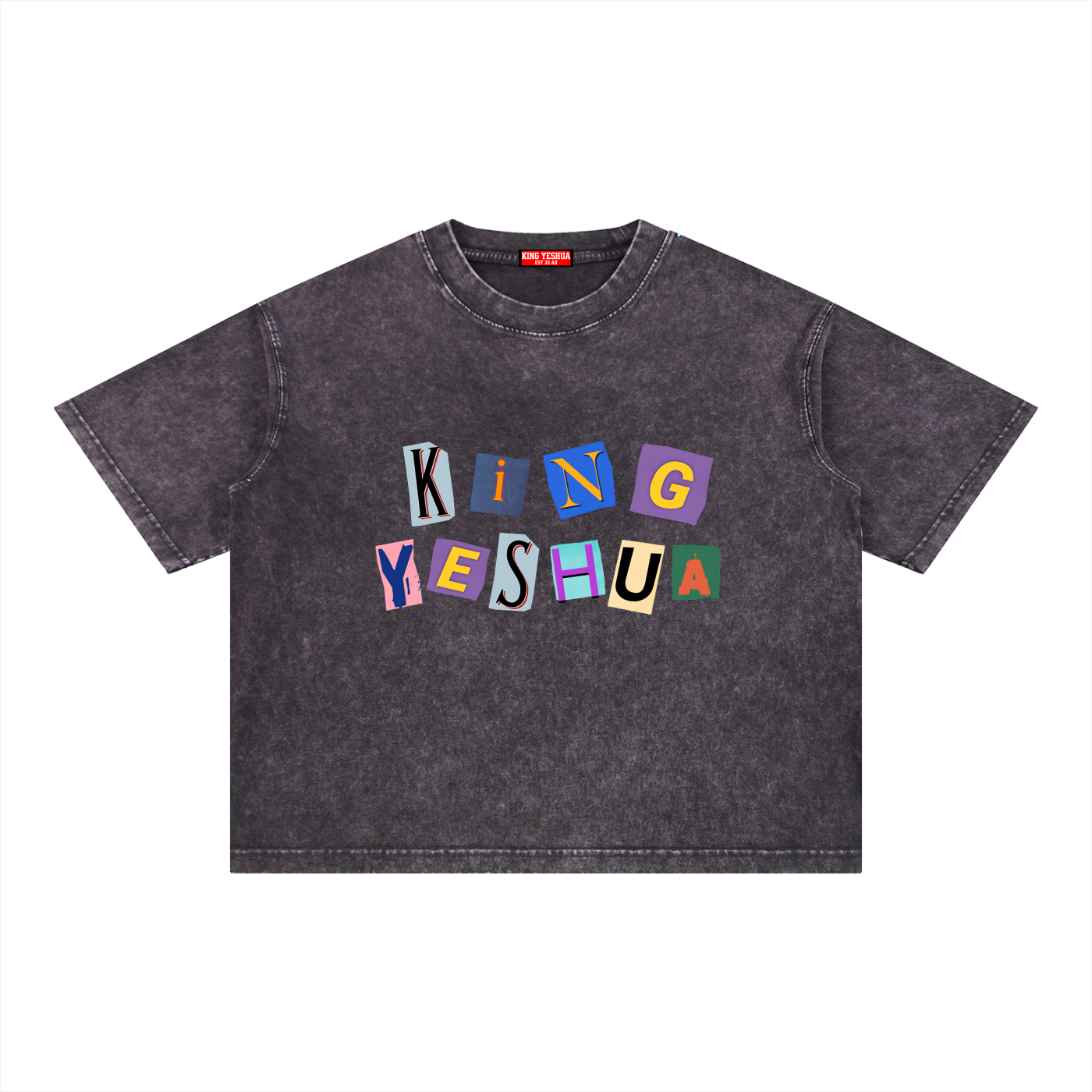 Ransom - Mineral Wash Boxy Cotton T-Shirt