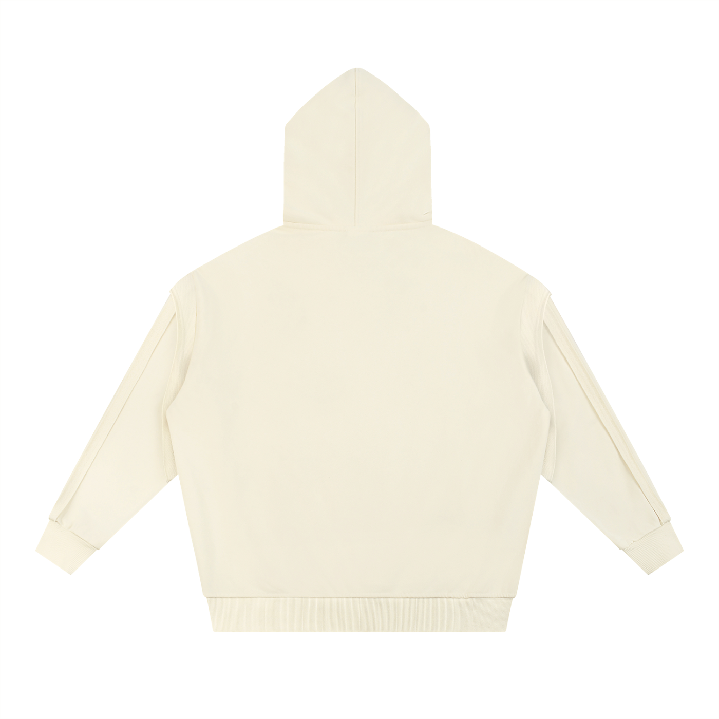Disciple Apricot-Raw Edge Double Layered Hoodie