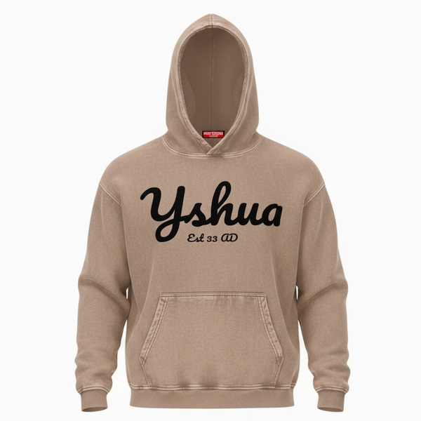 YShua-Snow Washed Loose Cotton Hoodie