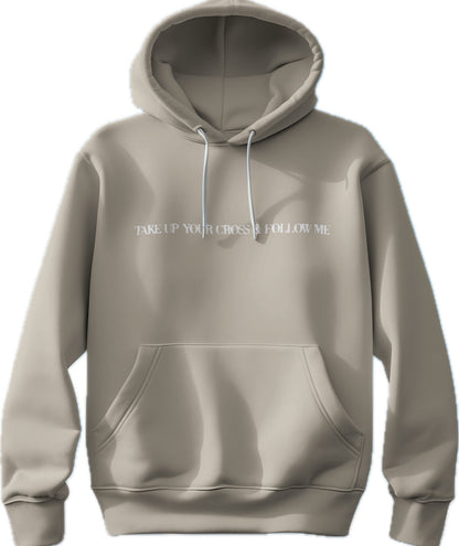 Cross sand pullover hoody