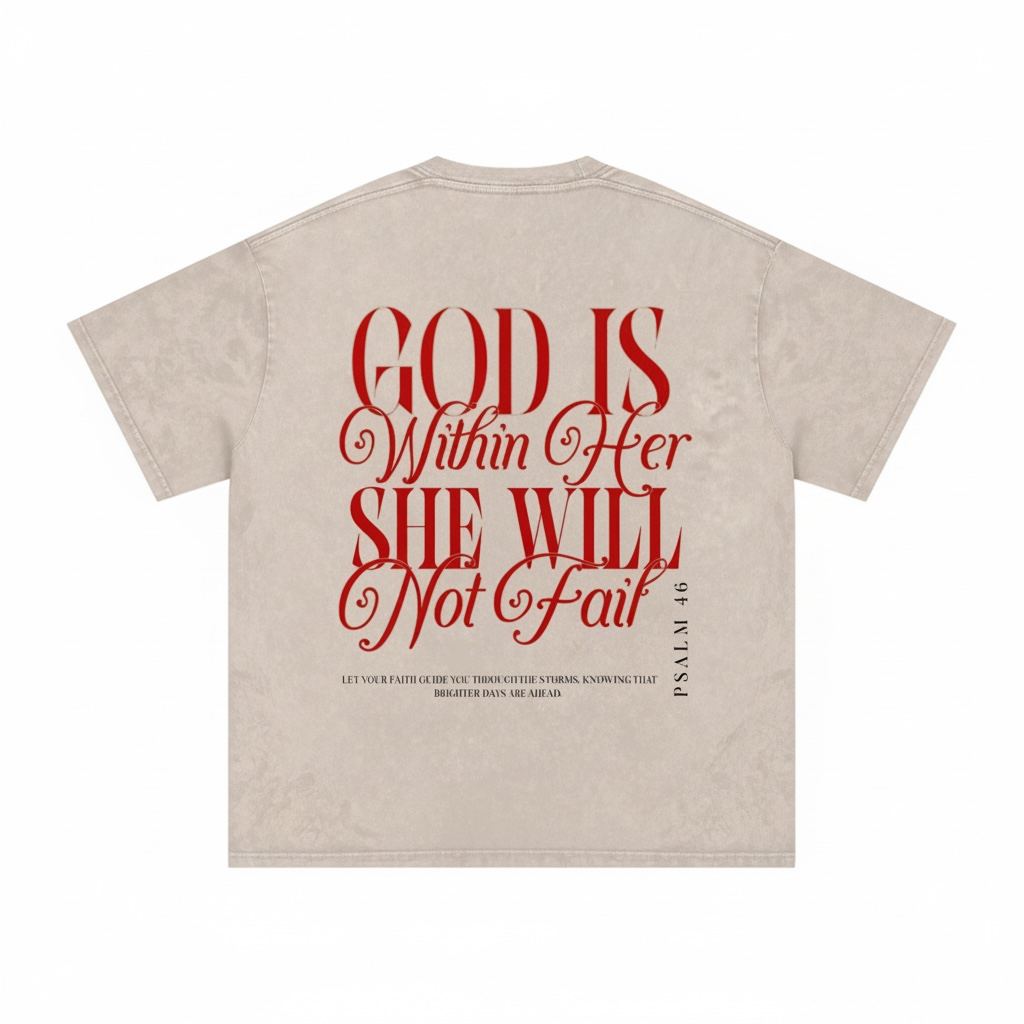 Psalm46 - King Yeshua Cotton T-Shirt