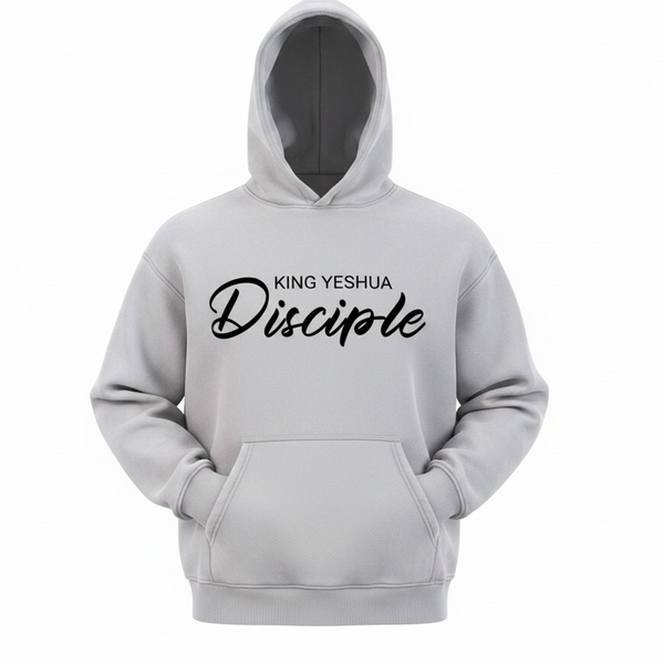 Disciple-Gray Snow Wash Fleece Oversize Hoodie