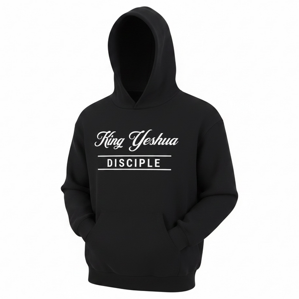 Disciple- Black Essential Heavyweight Hoodie