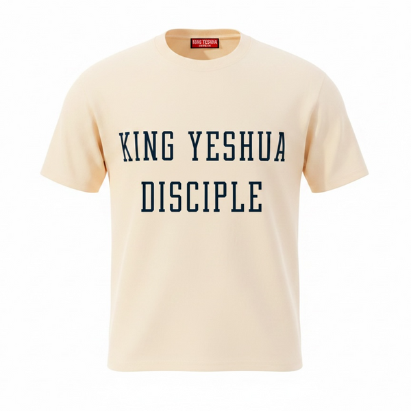 Disciple-Essential Cotton T-Shirt-Apricot